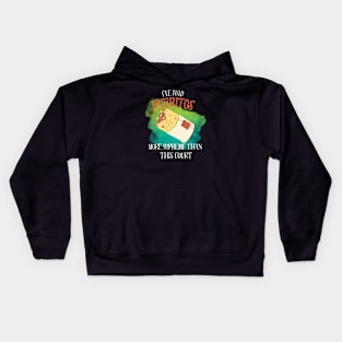 Burritos Supreme Kids Hoodie